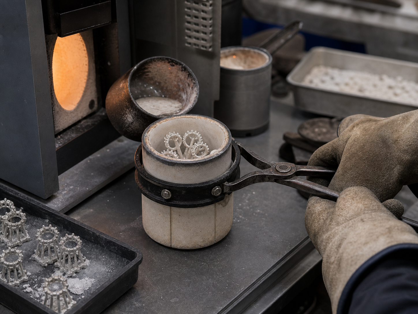 Casting Mold jewelry production step