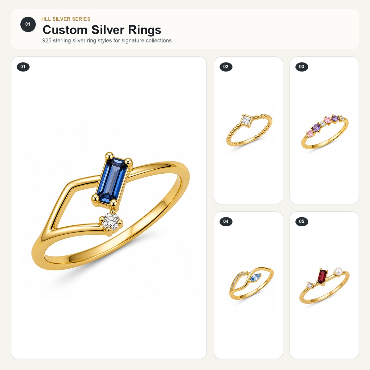 Rings collection