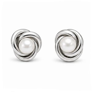 925 Sterling Silver Stud Earrings HLL-SSE02445