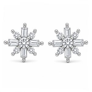 925 Sterling Silver Stud Earrings HLL-SSE02448