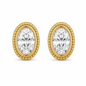 925 Sterling Silver Stud Earrings HLL-SSE02452