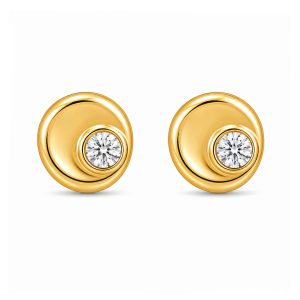 925 Sterling Silver Stud Earrings HLL-SSE02455