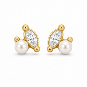 925 Sterling Silver Stud Earrings HLL-SSE02462