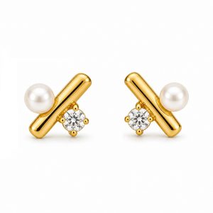 925 Sterling Silver Stud Earrings HLL-SSE02468