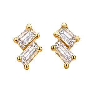 925 Sterling Silver Stud Earrings HLL-SSE02472