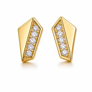 925 Sterling Silver Stud Earrings HLL-SSE02473