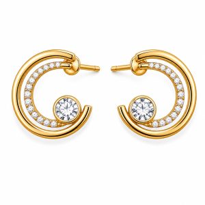 925 Sterling Silver Stud Earrings HLL-SSE02474