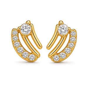 925 Sterling Silver Stud Earrings HLL-SSE02479