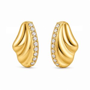 925 Sterling Silver Stud Earrings HLL-SSE02482