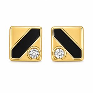 925 Sterling Silver Stud Earrings HLL-SSE02486