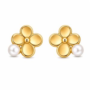 925 Sterling Silver Stud Earrings HLL-SSE02490