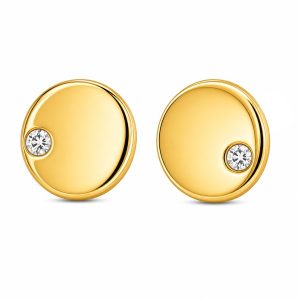 925 Sterling Silver Stud Earrings HLL-SSE02504