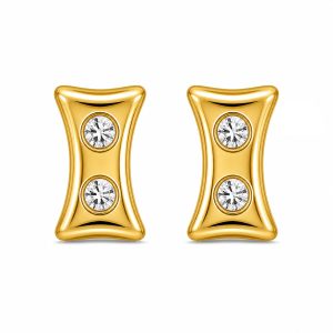 925 Sterling Silver Stud Earrings HLL-SSE02507