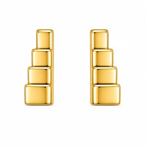 925 Sterling Silver Stud Earrings HLL-SSE02508