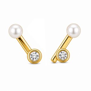 925 Sterling Silver Stud Earrings HLL-SSE02509