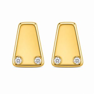 925 Sterling Silver Stud Earrings HLL-SSE02511