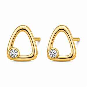 925 Sterling Silver Stud Earrings HLL-SSE02522