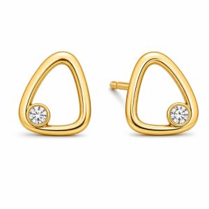 925 Sterling Silver Stud Earrings HLL-SSE02525