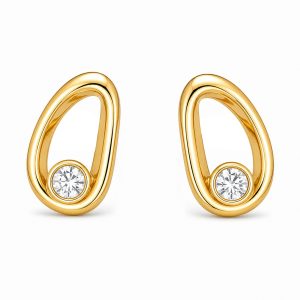 925 Sterling Silver Stud Earrings HLL-SSE02526