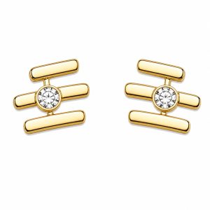 925 Sterling Silver Stud Earrings HLL-SSE02528