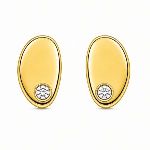 925 Sterling Silver Stud Earrings HLL-SSE02535