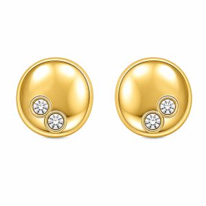 925 Sterling Silver Stud Earrings HLL-SSE02538