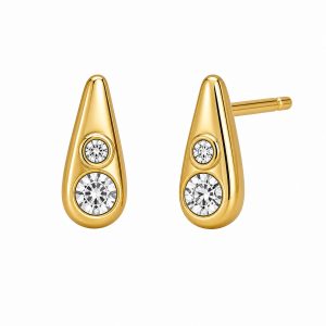 925 Sterling Silver Stud Earrings HLL-SSE02542