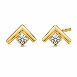 925 Sterling Silver Stud Earrings HLL-SSE02549