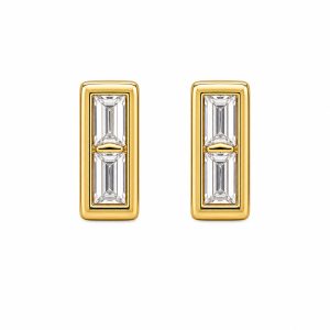 925 Sterling Silver Stud Earrings HLL-SSE02551