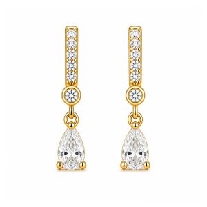 925 Sterling Silver Dangle Earrings HLL-SSE02555