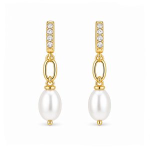 925 Sterling Silver Dangle Earrings HLL-SSE02556