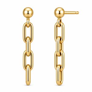 925 Sterling Silver Dangle Earrings HLL-SSE02571
