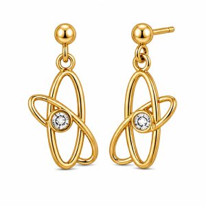 925 Sterling Silver Dangle Earrings HLL-SSE02572