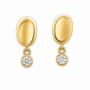 925 Sterling Silver Dangle Earrings HLL-SSE02591