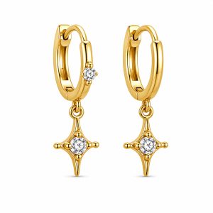 925 Sterling Silver Hoop Earrings HLL-SSE02604