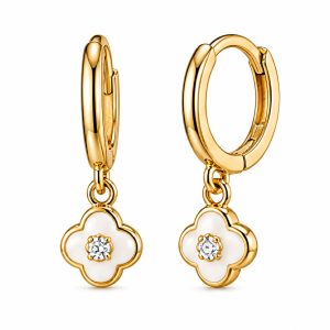 925 Sterling Silver Hoop Earrings HLL-SSE02610