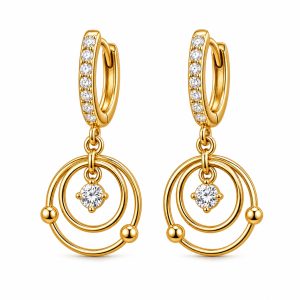 925 Sterling Silver Hoop Earrings HLL-SSE02612
