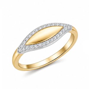 925 Sterling Silver CZ Ring HLL-CZR00839