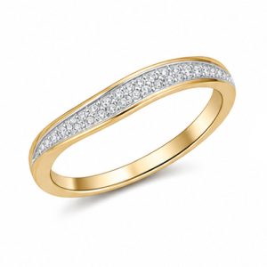 925 Sterling Silver CZ Ring HLL-CZR00841
