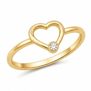 925 Sterling Silver CZ Ring HLL-CZR00853