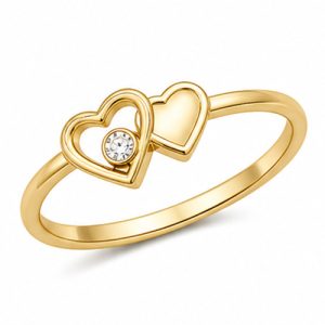 925 Sterling Silver CZ Ring HLL-CZR00854