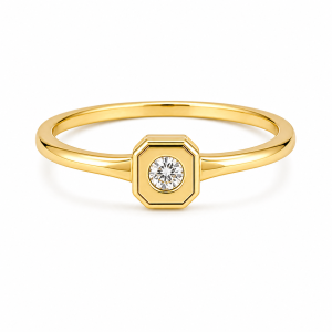 925 Sterling Silver CZ Ring HLL-CZR00878