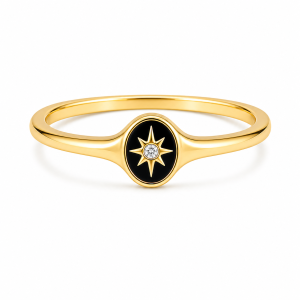 925 Sterling Silver CZ Ring HLL-CZR00881