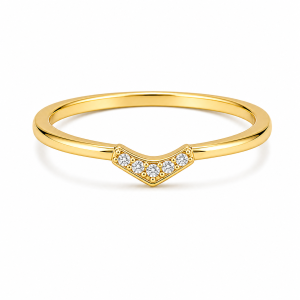 925 Sterling Silver CZ Ring HLL-CZR00882