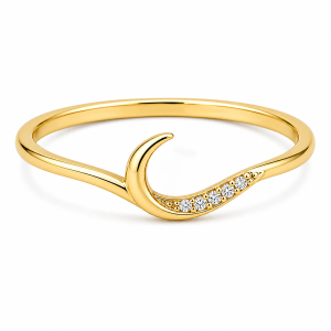 925 Sterling Silver CZ Ring HLL-CZR00892