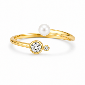 925 Sterling Silver CZ Ring HLL-CZR00903