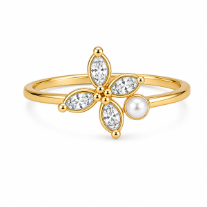 925 Sterling Silver CZ Ring HLL-CZR00909