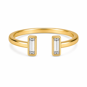 925 Sterling Silver CZ Ring HLL-CZR00910
