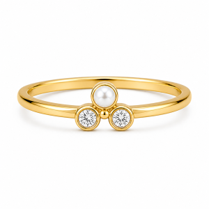 925 Sterling Silver CZ Ring HLL-CZR00914