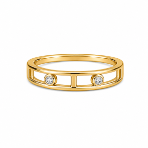 925 Sterling Silver CZ Ring HLL-CZR00921